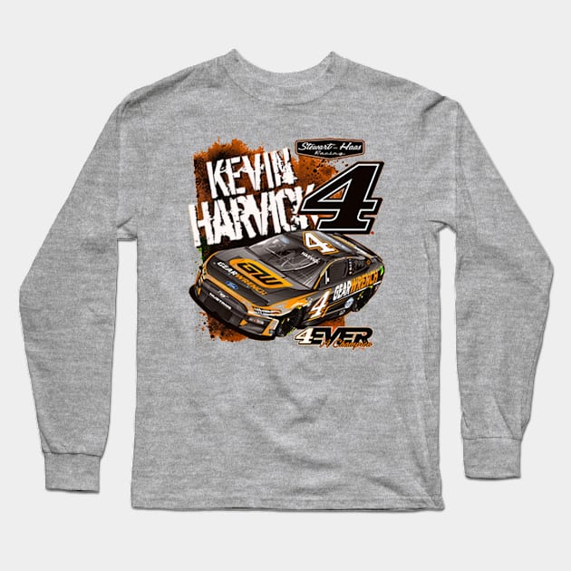 Kevin Harvick #4 GearWrench Long Sleeve T-Shirt by art.Hamdan